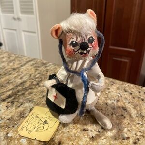 Vintage doll Annalee 6” Doctor 1971